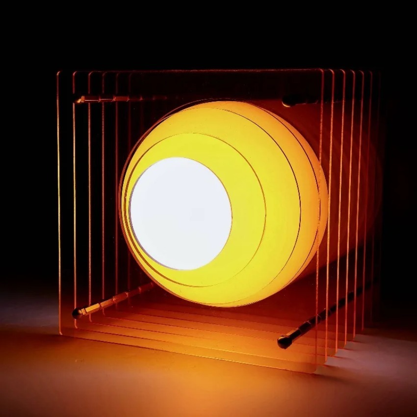 Home Decor Zone - Lampada a mille strati in acrilico