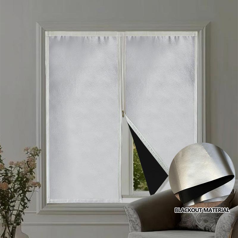Blackout Curtains - Tenda Oscurante Personalizzabile con Cerniera, Impermeabile,