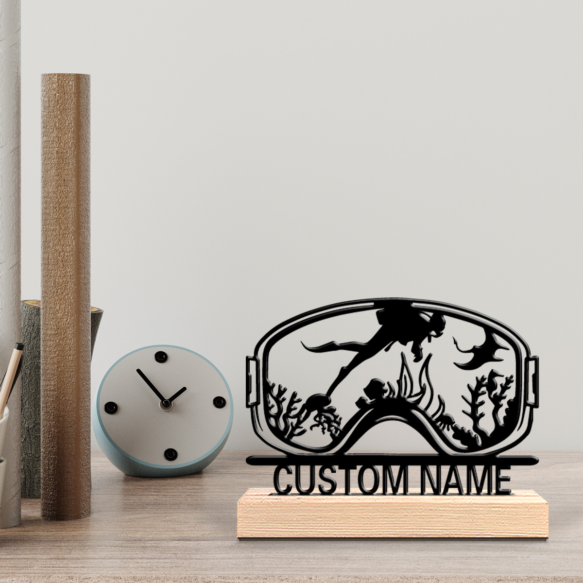 Home Decor Zone - Decorazione da Parete in Legno Personalizzata