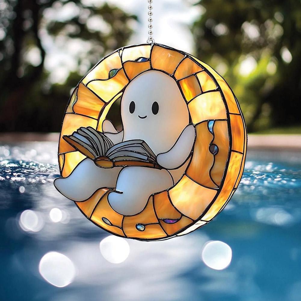 Home Decor Catalog - Libro di lettura fantasma di Halloween