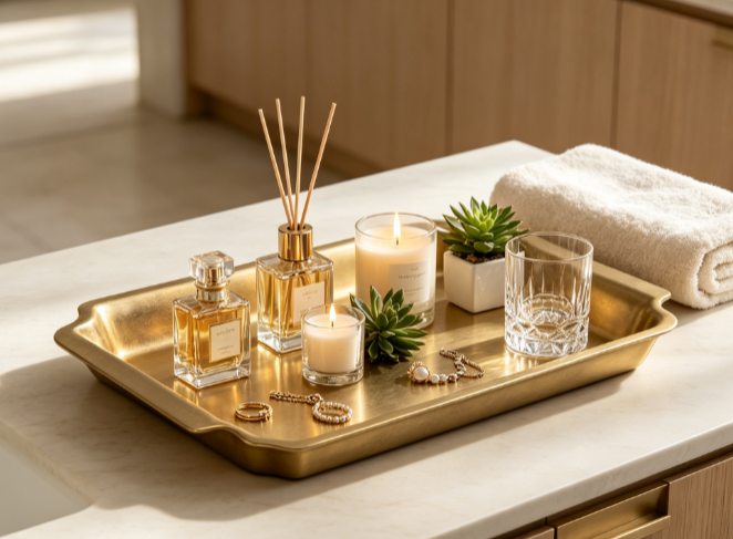 Home Decor Gold - Better Homes & Gardens Vassoio decorativo