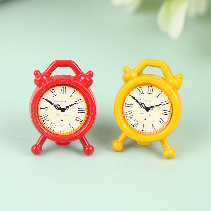 Home Decor Furniture - 1PC scala 1:12 sveglia bambola cucina
