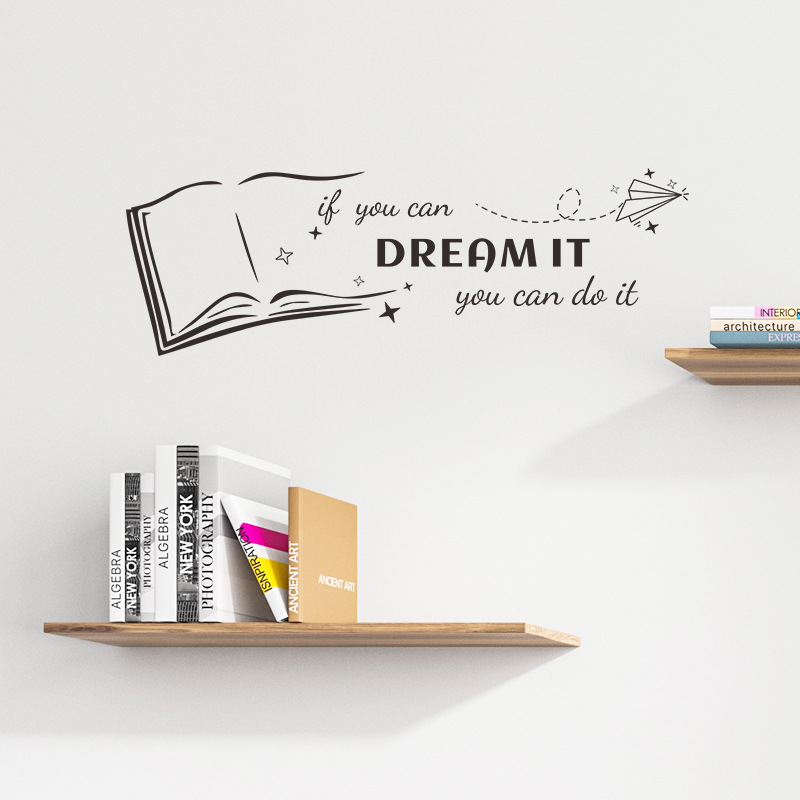 Home Decor Catalog - Adesivi murali creativi con proverbi inglesi