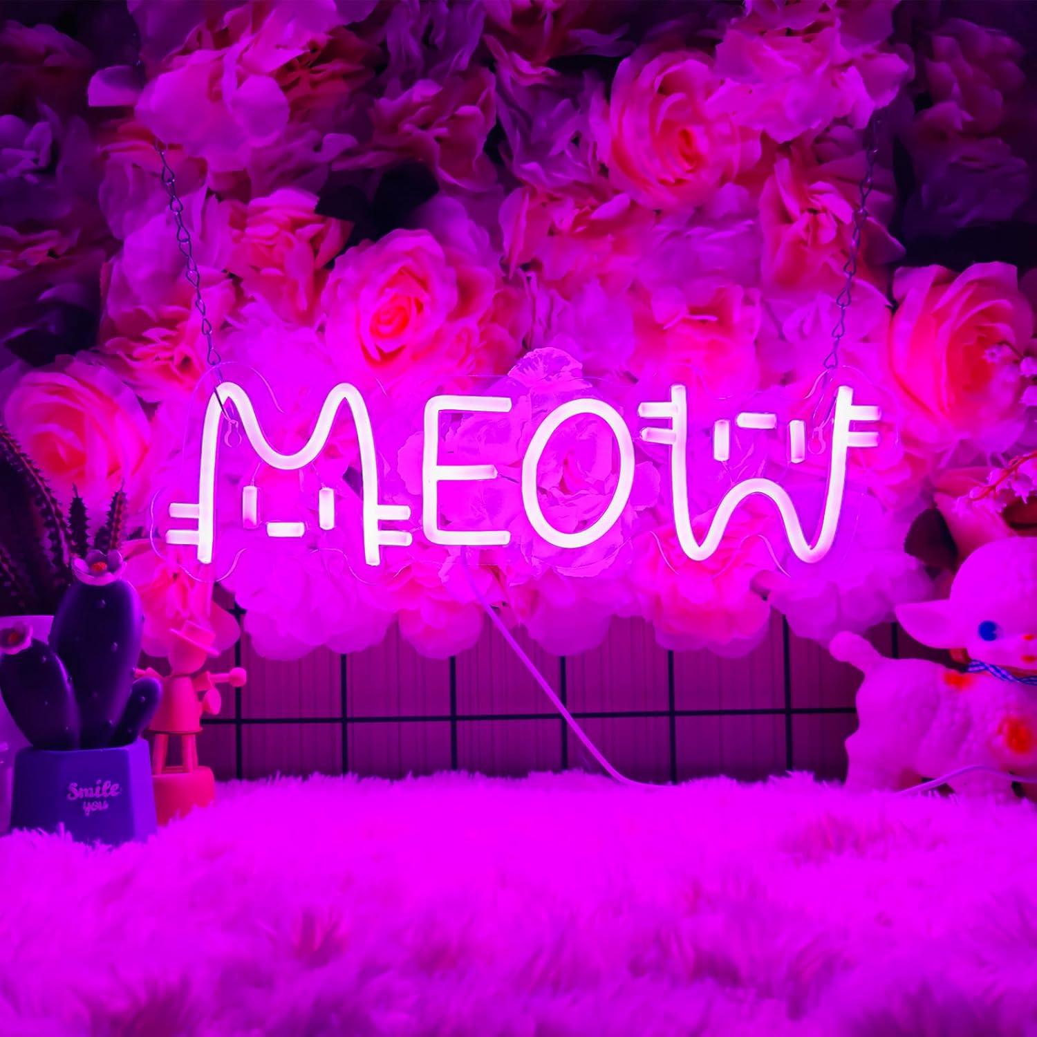 Home Decor Store - Insegna al Neon a Forma di