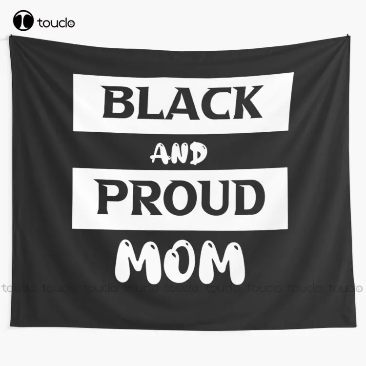 Home Decor Store - Nuovo nero e orgoglioso mamma arazzo