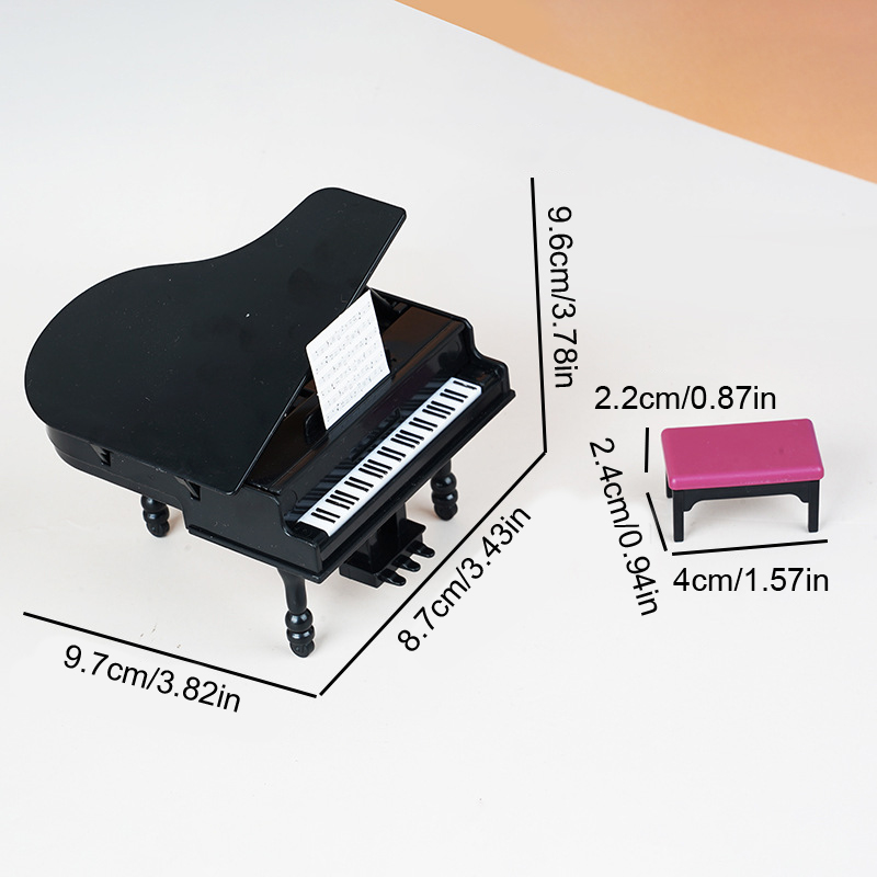 1:12 Pianoforte in miniatura p - Home Decor Furniture recensione e prezzo