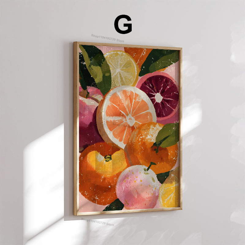 Poster Creativo Retrò e Trendy - Home Decor Orange recensione e prezzo