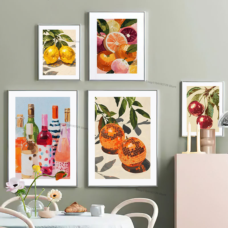 Poster Creativo Retrò e Trendy - Home Decor Orange recensione e prezzo