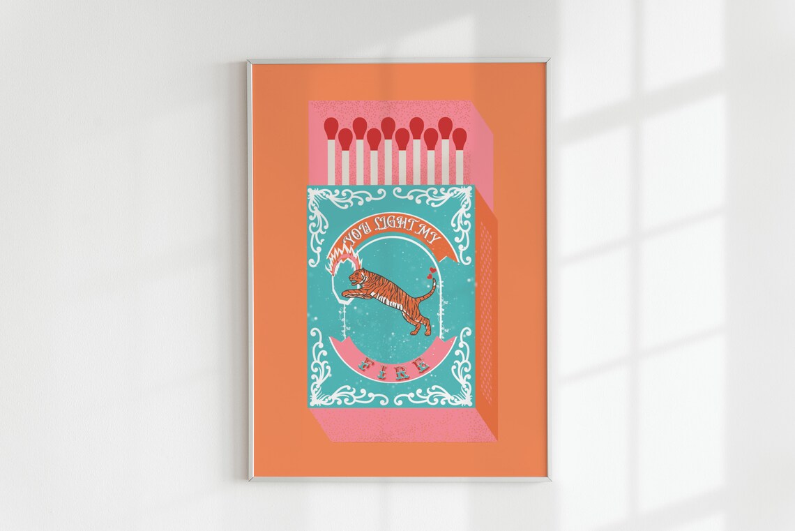 You Light My Fire Orange Match - Home Decor Orange recensione e prezzo