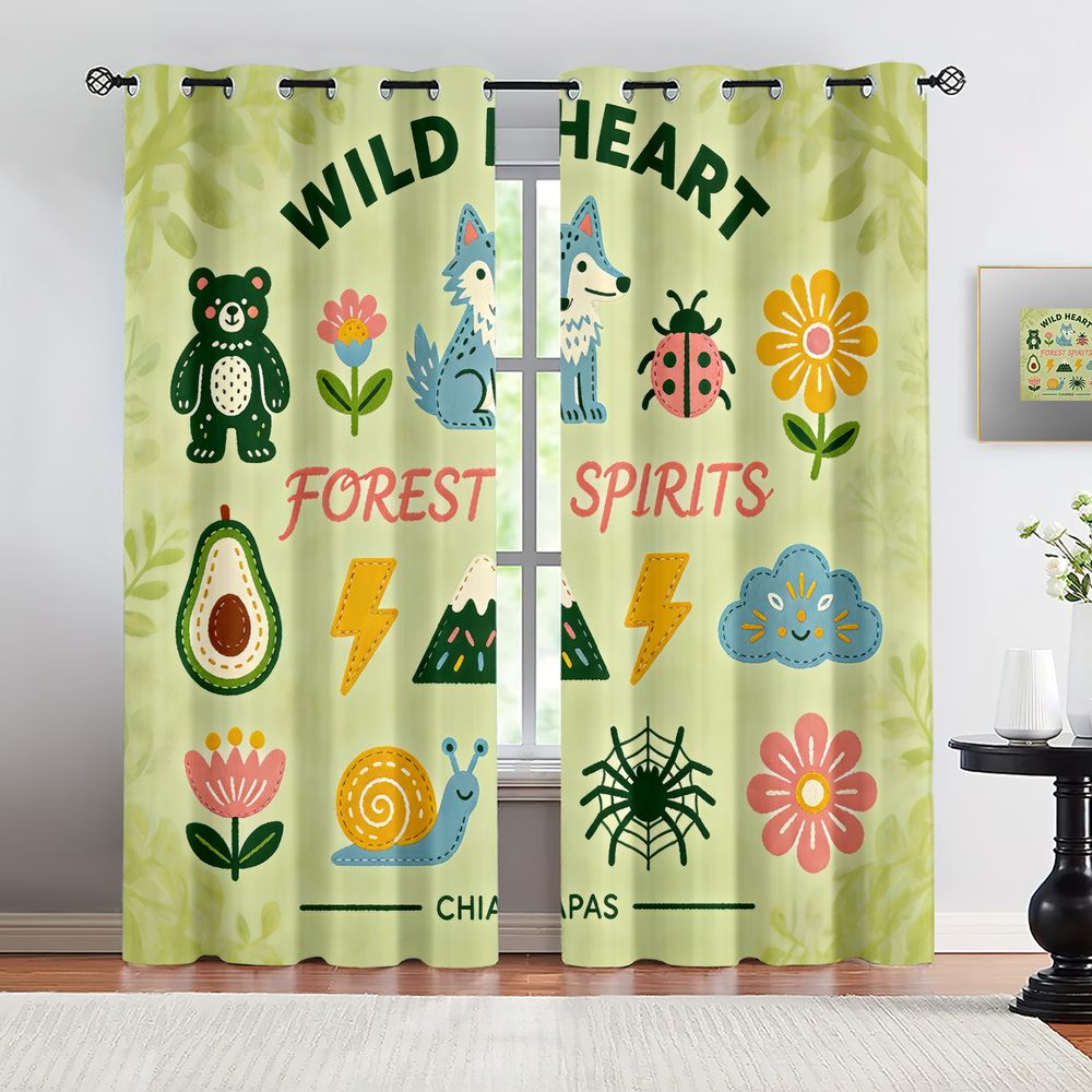 Tende con Stampa Wild Heart Fo - Blackout Curtains recensione e prezzo