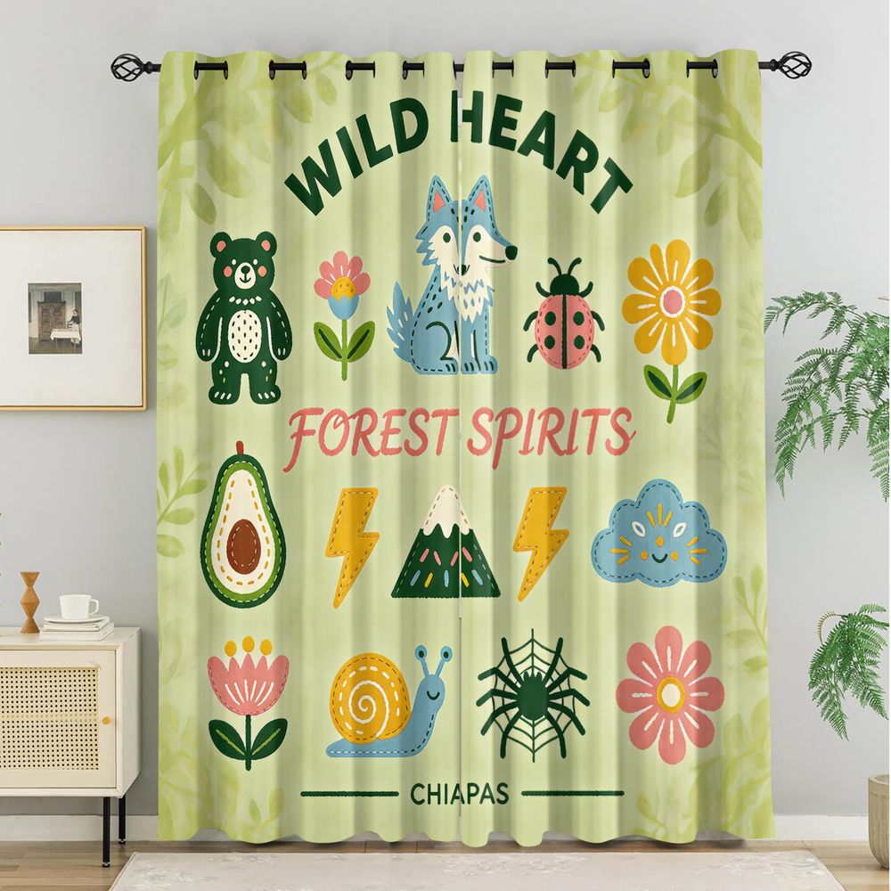 Tende con Stampa Wild Heart Fo - Blackout Curtains recensione e prezzo