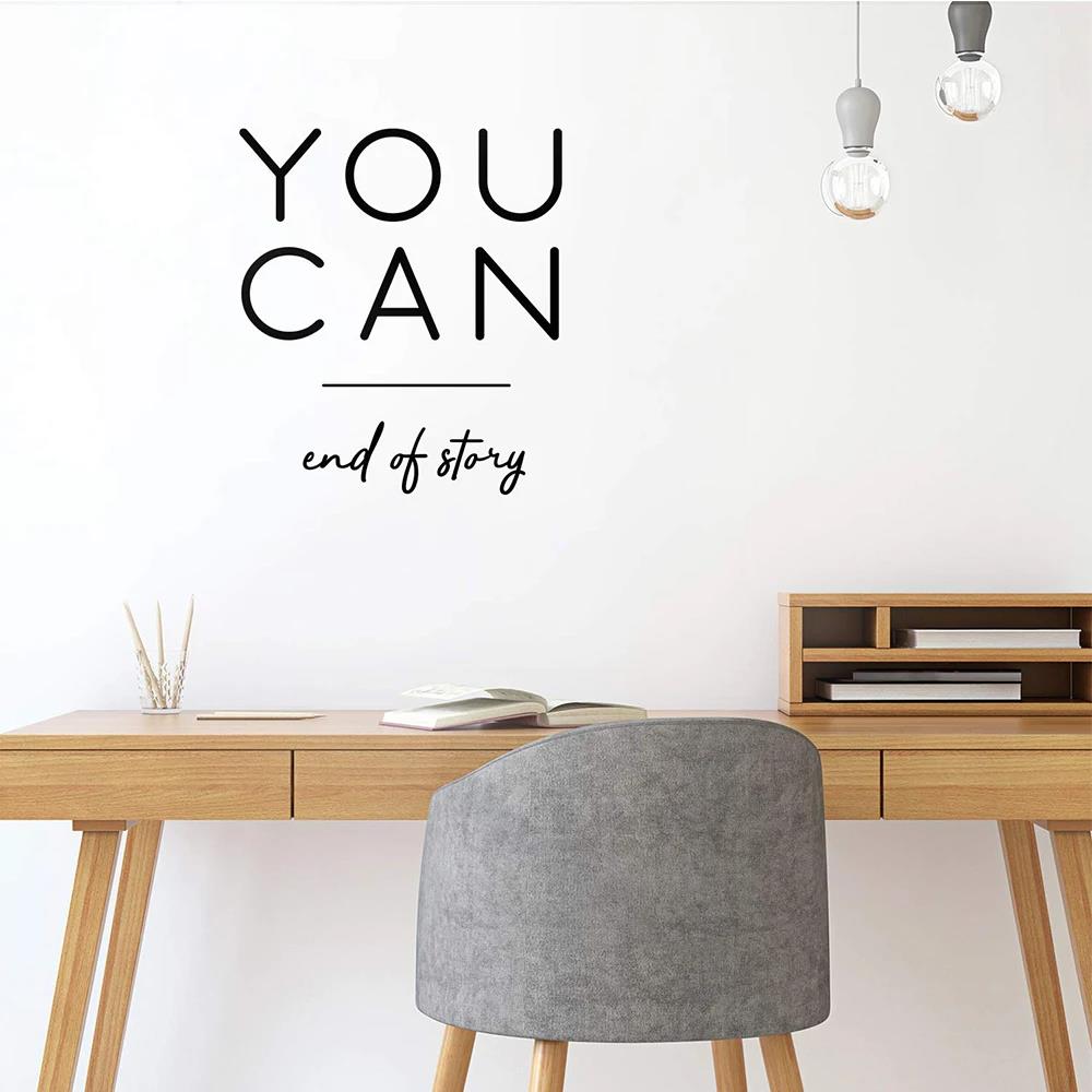 1pc Quotes Wall Sticker vinile - Home Decor Window Blinds recensione e prezzo