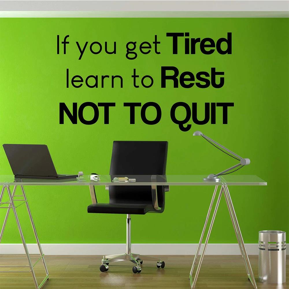 1pc Quotes Wall Sticker vinile - Home Decor Window Blinds recensione e prezzo