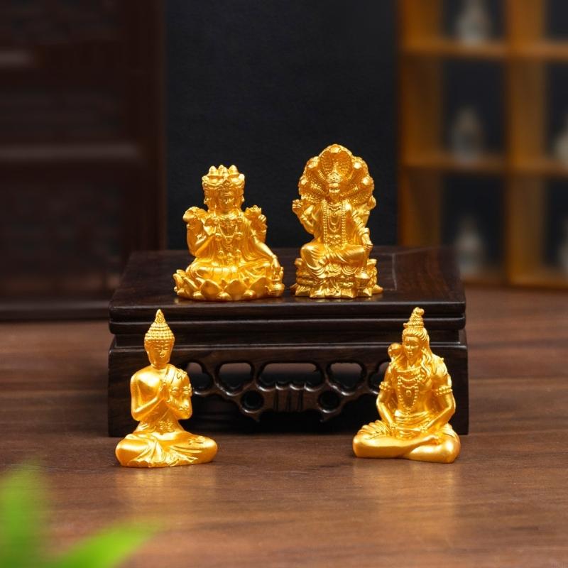 30 pezzi mini statue in oro sf - Home Decor Gold recensione e prezzo