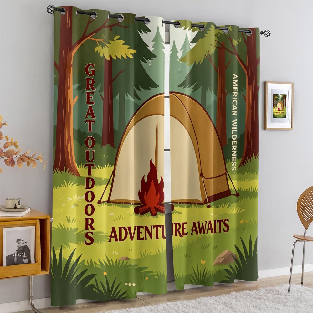 Tende con Stampa Scenari di Ca - Blackout Curtains recensione e prezzo