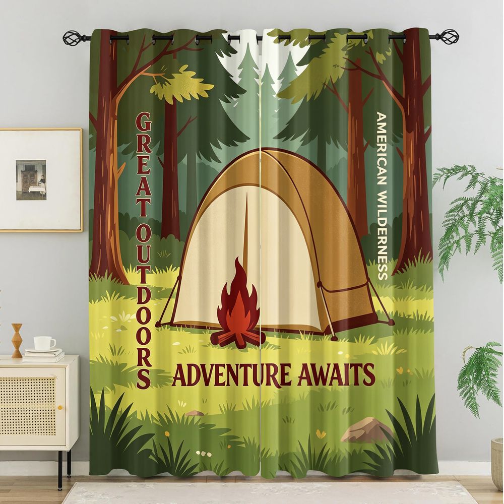 Tende con Stampa Scenari di Ca - Blackout Curtains recensione e prezzo