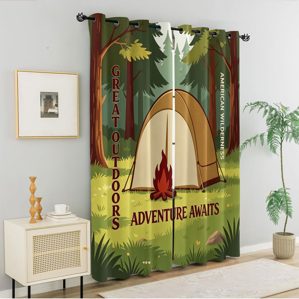 Tende con Stampa Scenari di Ca - Blackout Curtains recensione e prezzo
