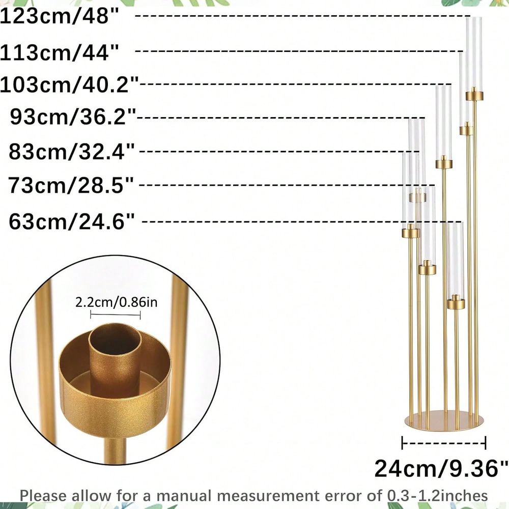 Portacandele da Terra Dorati d - Home Decor Gold recensione e prezzo