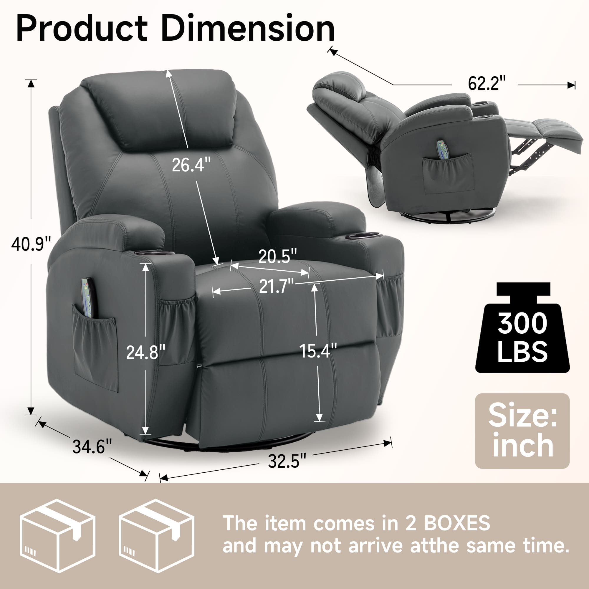 Poltrona Reclinabile con Massa - Home Decor Sofa recensione e prezzo