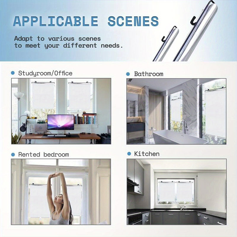 Tende per finestre a rullo, te - Home Decor Window Blinds recensione e prezzo