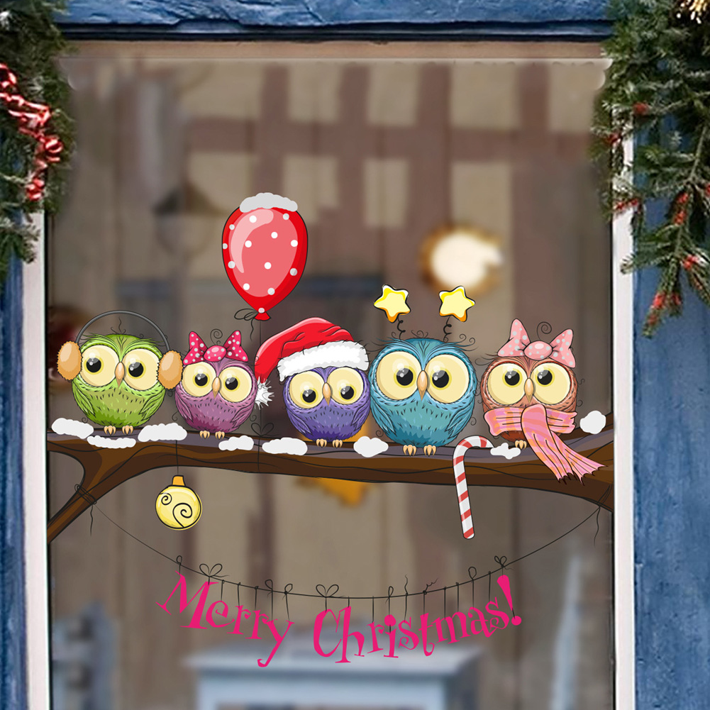 Adesivi murali natalizi con gu - Home Decor Window Blinds recensione e prezzo