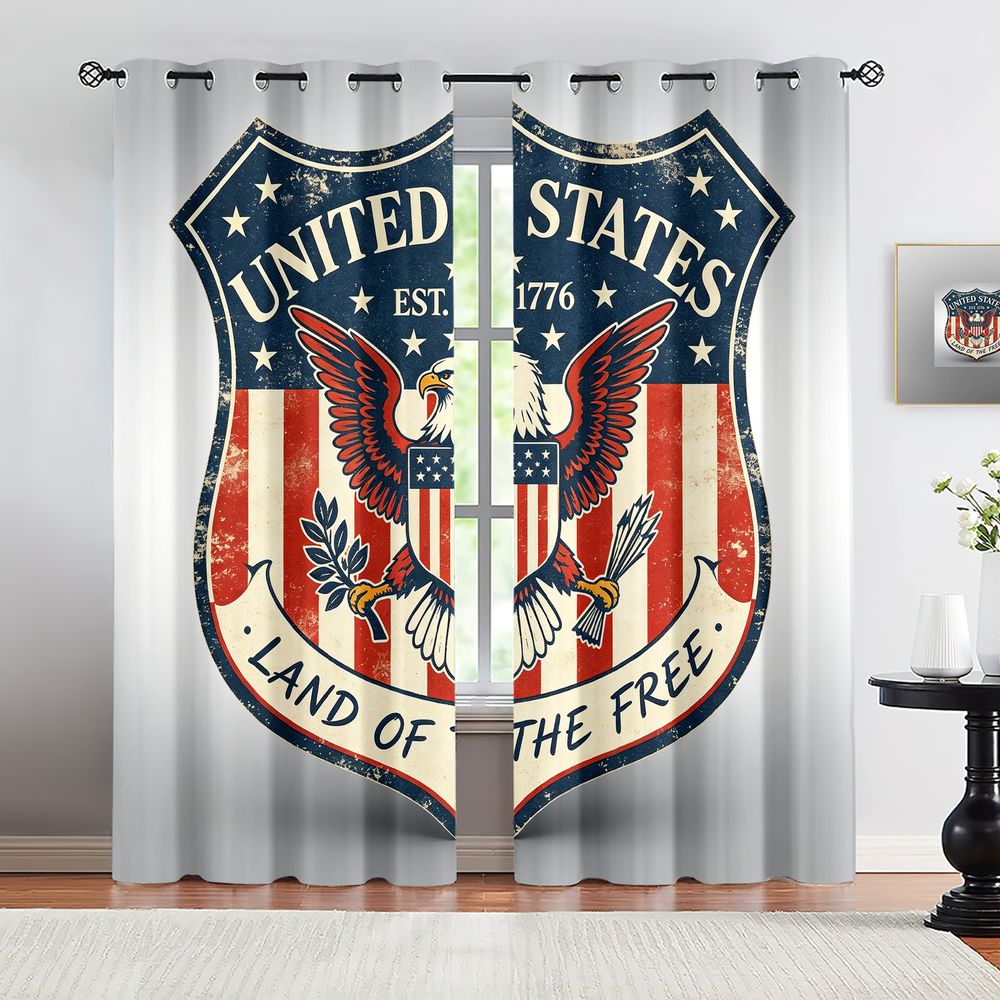 Tende Vintage Patriottiche con - Blackout Curtains recensione e prezzo
