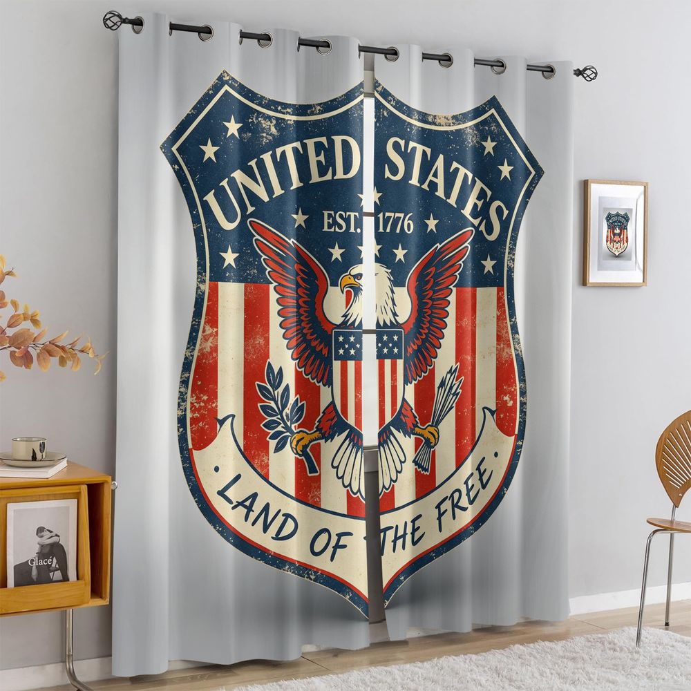 Tende Vintage Patriottiche con - Blackout Curtains recensione e prezzo