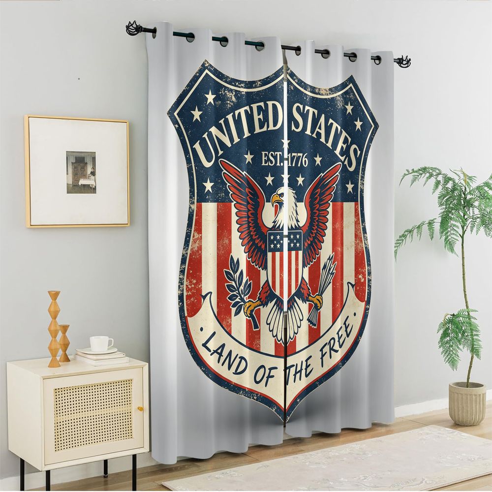 Tende Vintage Patriottiche con - Blackout Curtains recensione e prezzo
