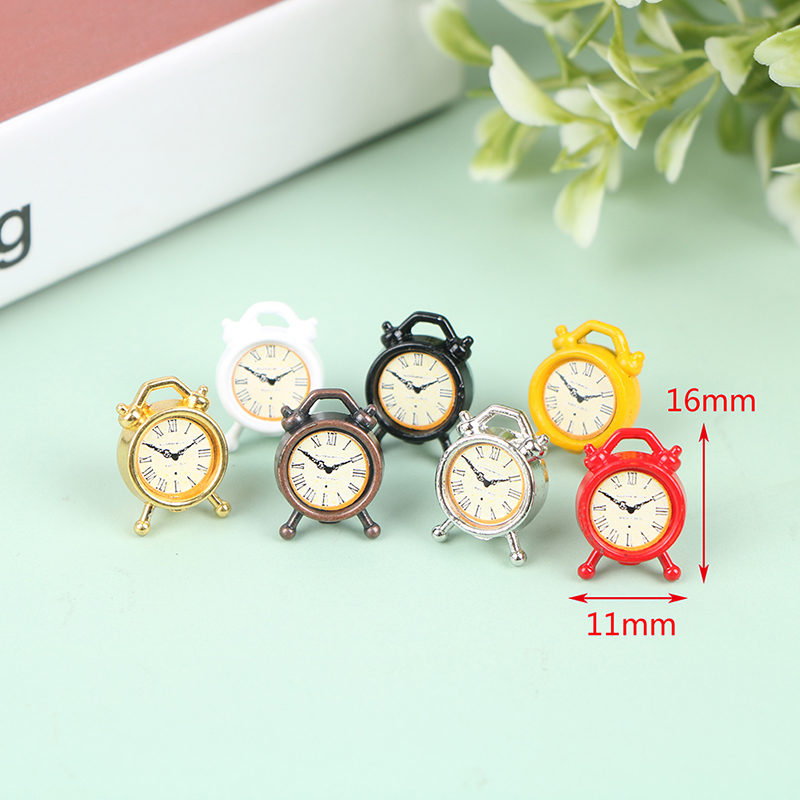 1PC scala 1:12 sveglia bambola - Home Decor Furniture recensione e prezzo