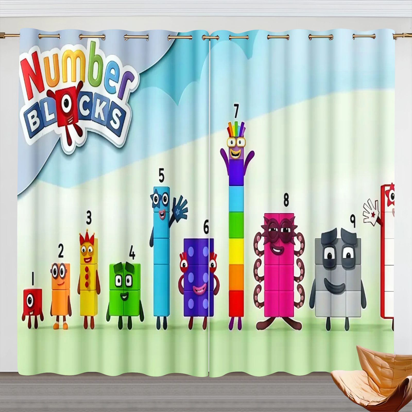 Tende con Personaggi Numberblo - Blackout Curtains recensione e prezzo