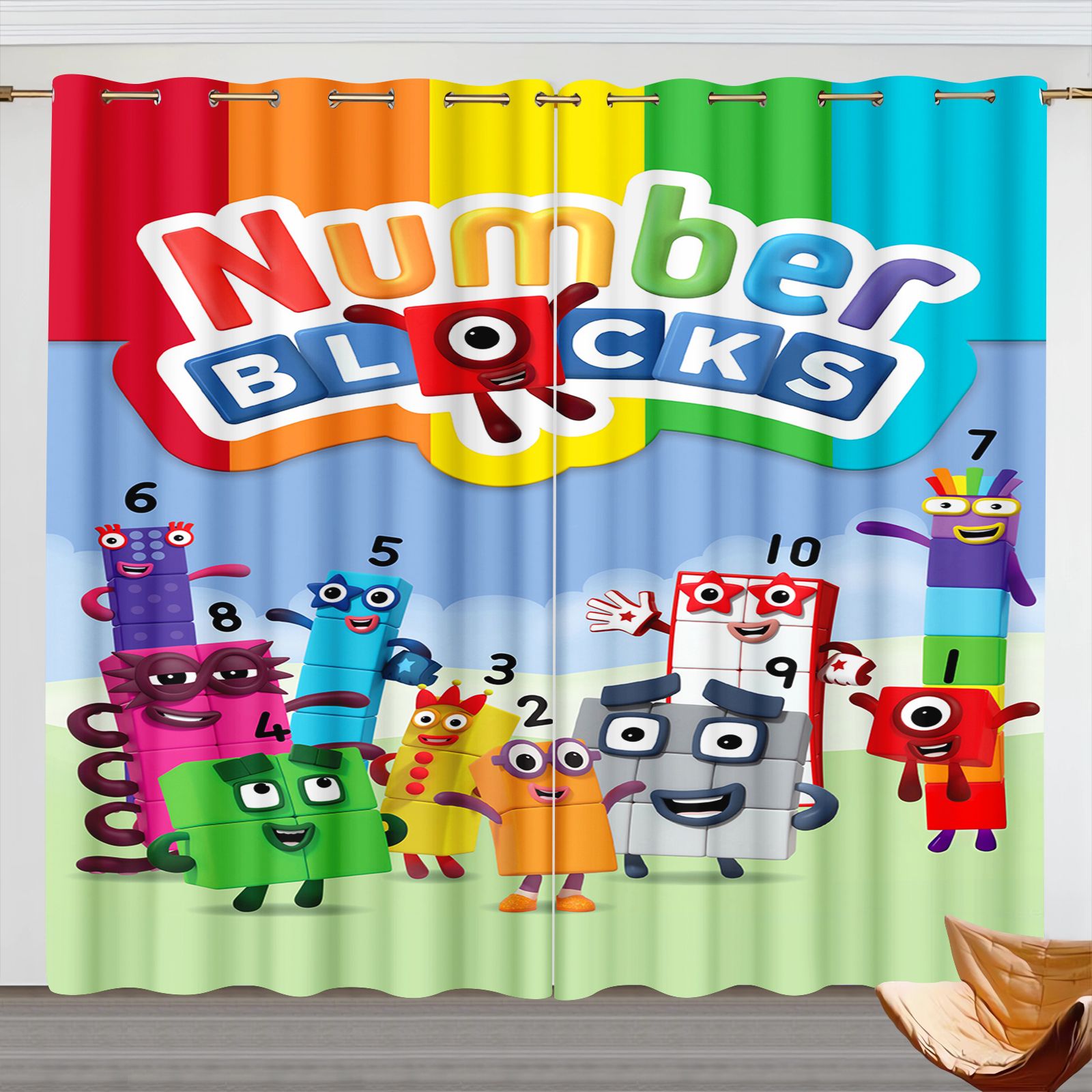 Tende con Personaggi Numberblo - Blackout Curtains recensione e prezzo
