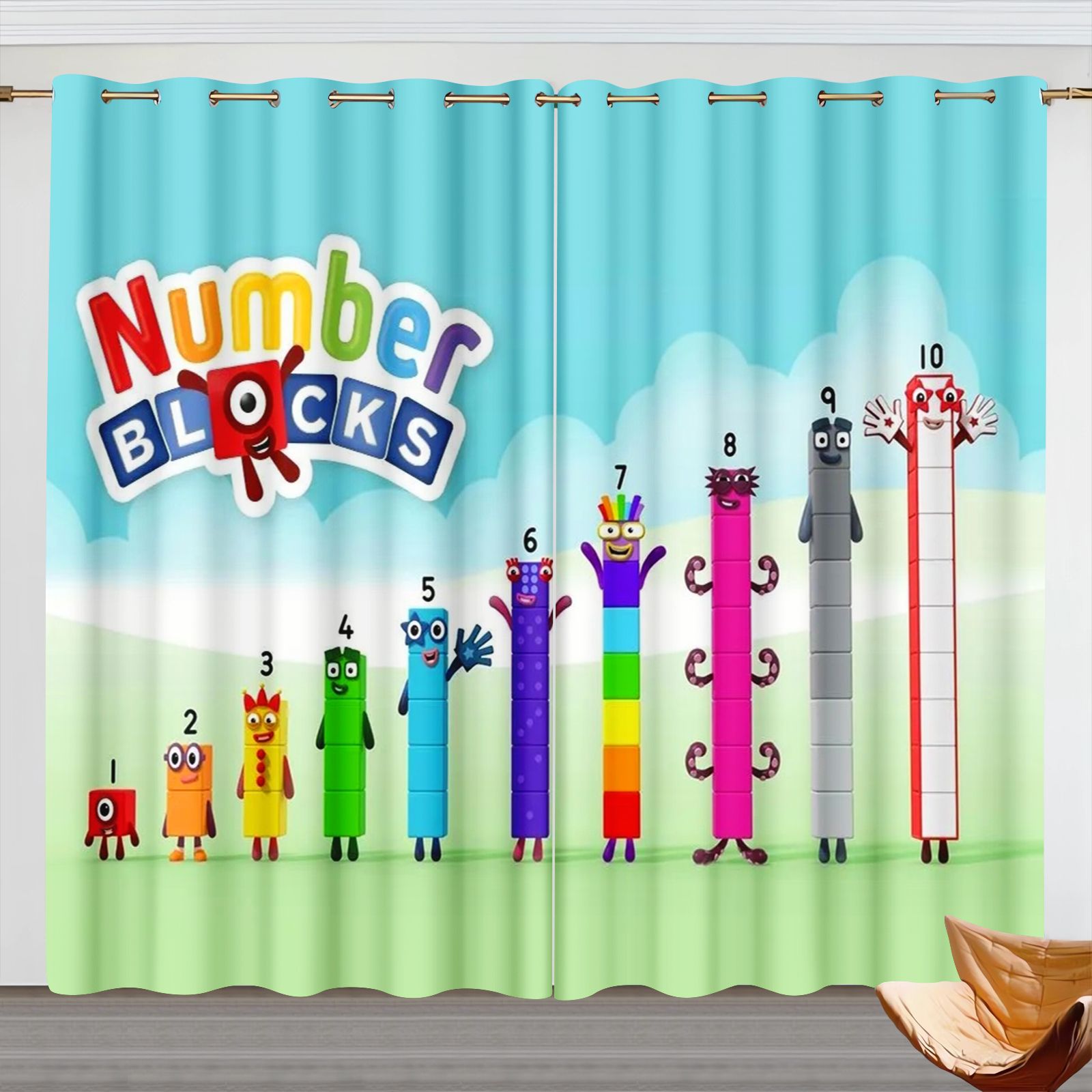 Tende con Personaggi Numberblo - Blackout Curtains recensione e prezzo