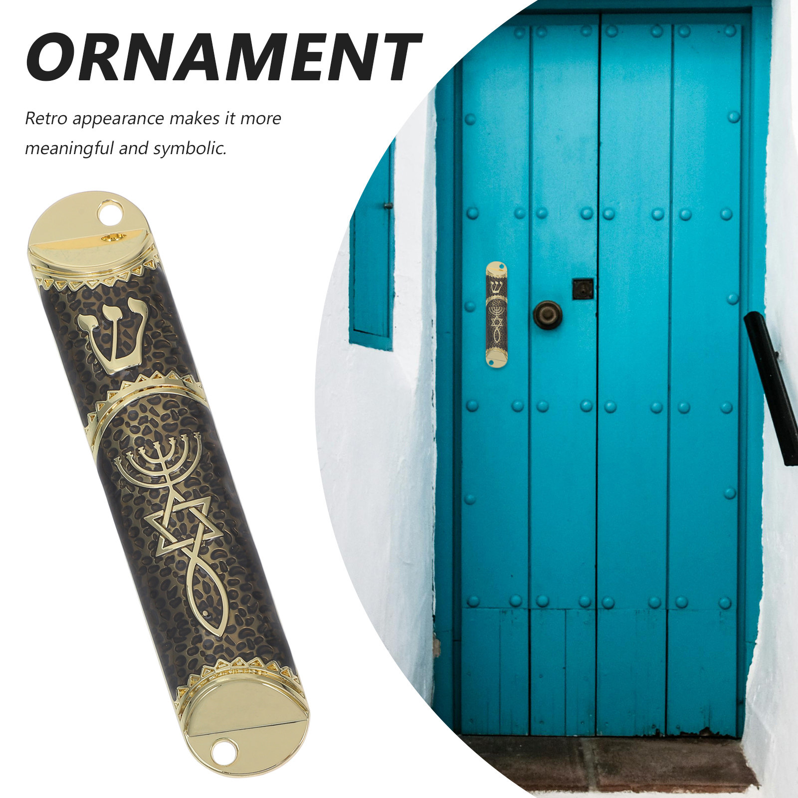 Mezuzah Religiosa in Metallo p - Home Decor Sofa recensione e prezzo