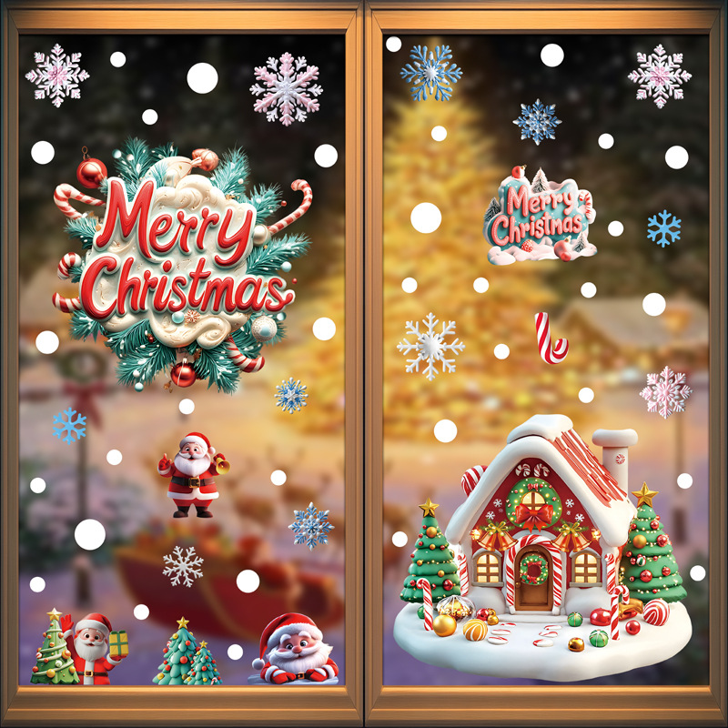 Adesivi natalizi festivi in ve - Home Decor Store recensione e prezzo