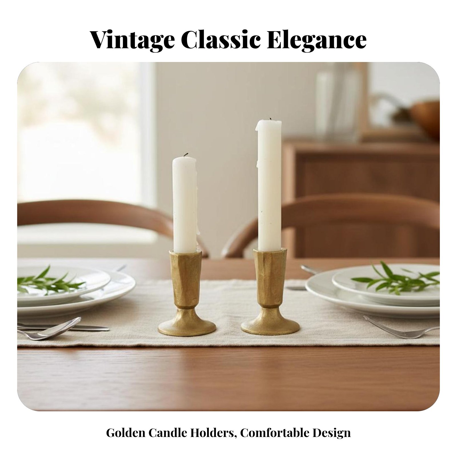 Portacandele in Ghisa Dorata,  - Home Decor Gold recensione e prezzo