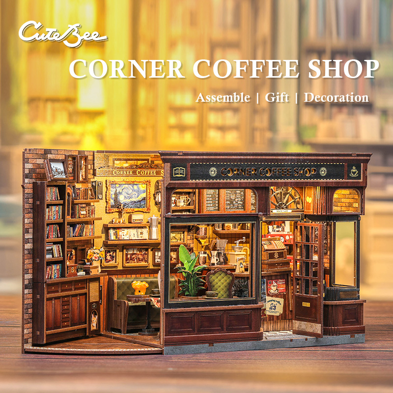 CUTEBEE Libro Nook Kit 3D Casa - Home Decor Catalog recensione e prezzo