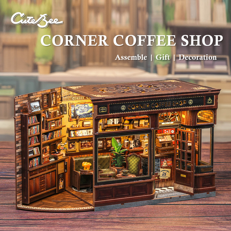 CUTEBEE Libro Nook Kit 3D Casa - Home Decor Catalog recensione e prezzo